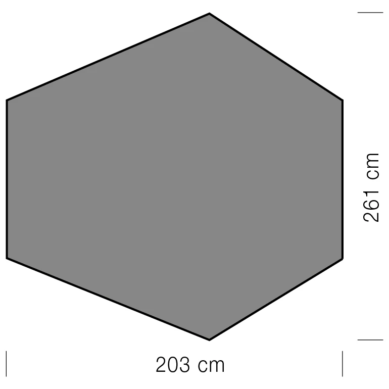Exped Gemini II Footprint - Zeltunterlage 2 Exped Gemini II Footprint - Zeltunterlage – Bild 2