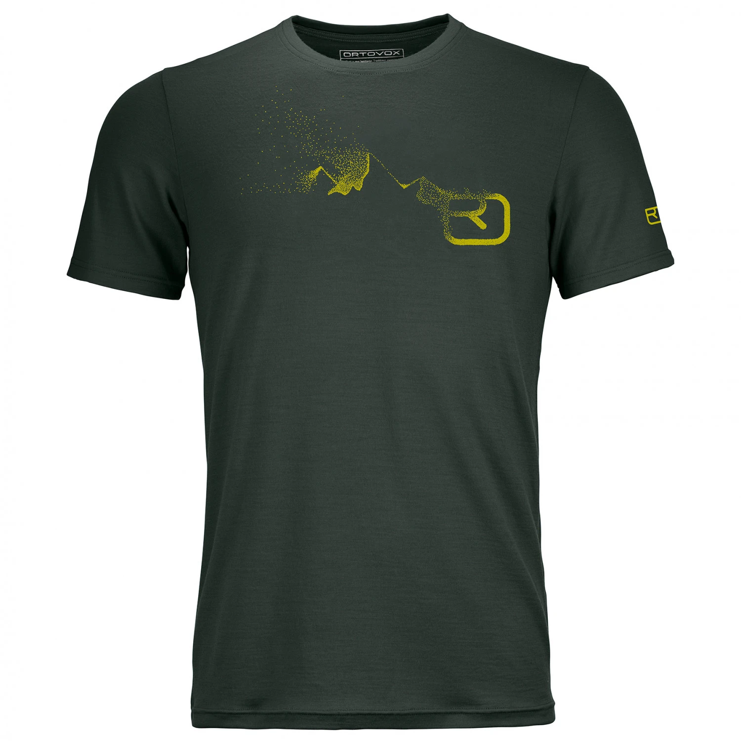 Ortovox 185 Merino Logo Spray Ts - Merinoshirt 2 Ortovox 185 Merino Logo Spray Ts - Merinoshirt – Bild 2