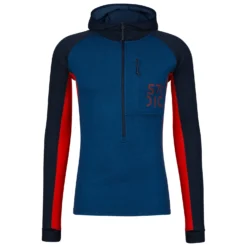 Stoic Merino260 StadjanSt. 3/4 Zip W. Hood - Merinohoodie -Outdoor Serien Laden stoic merino260 stadjanst 3 4 zip w hood merinohoodie 2